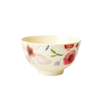 Selmas Flower Print Small Melamine Bowl By Rice DK